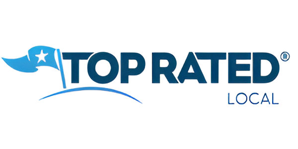 Top Rated Local logo with star icon