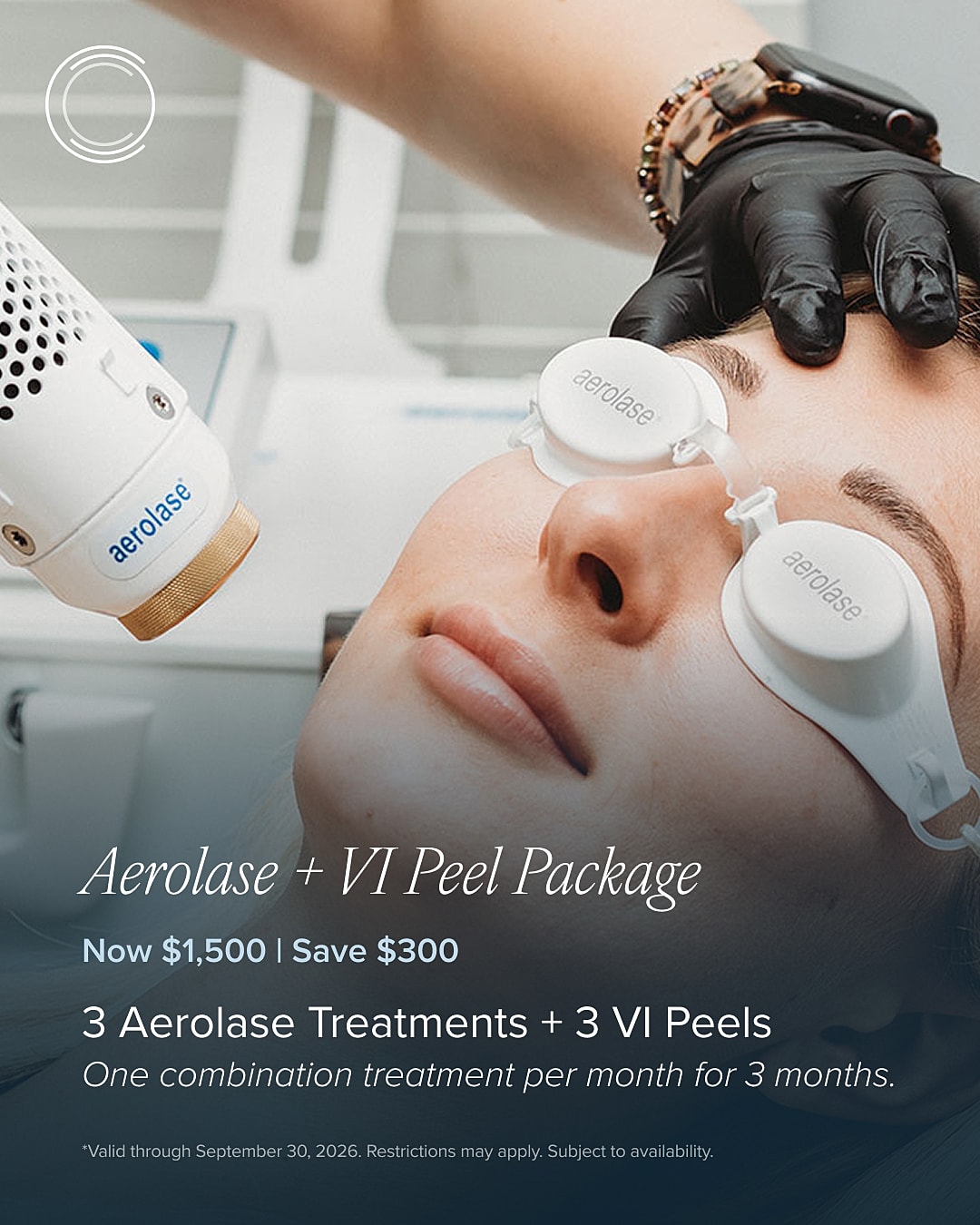 Aerolase and VI Peel beauty treatment promotion